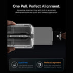 Apsauginis stiklas su privatumo filtru Spigen Glas.tR EZ Fit Pro AC HD Privacy iPhone Duo, 2 vnt. -- iPhone Duo