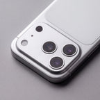 Kameros apsauginis stiklas Tech-Protect CamAlloy Fit+ iPhone 18 Pro, sidabrinis -- iPhone 18 Pro