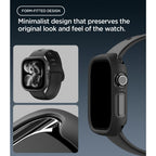 Dėklas Spigen Thin Fit Apple Watch 12 (46 mm), juodas -- Apple Watch 12 (46 mm)