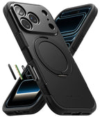 Dėklas Ringke Alles MagSafe iPhone 17 Pro / 18 Pro, juodas -- iPhone 17 Pro, iPhone 18 Pro
