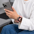 Dirželis Tech-Protect NylonLoop Apple Watch 8 / 9 / 10 / 11 / 12 / SE (40 / 41 / 42 mm), šviesiai rožinis -- Apple Watch...