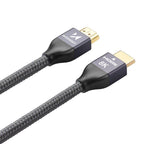 Wozinsky HDMI 2.1 laidas 8K 60 Hz 48 Gbps / 4K 120 Hz / 2K 144 Hz 2 m sidabrinis (WHDMI-20) -- Video Cables