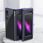 Plonas skaidrus dėklas Samsung Galaxy Fold – mėlynas -- Samsung Galaxy Fold