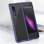 Plonas skaidrus dėklas Samsung Galaxy Fold – mėlynas -- Samsung Galaxy Fold