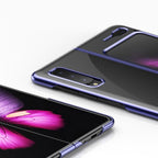 Plonas skaidrus dėklas Samsung Galaxy Fold – mėlynas -- Samsung Galaxy Fold
