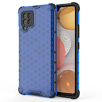 Honeycomb dėklas Samsung Galaxy A42 5G – mėlynas -- Samsung Galaxy A42