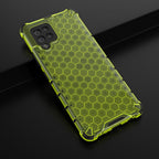 Apsauginis „Honeycomb“ dėklas Samsung Galaxy A42 5G – žalias -- Samsung Galaxy A42