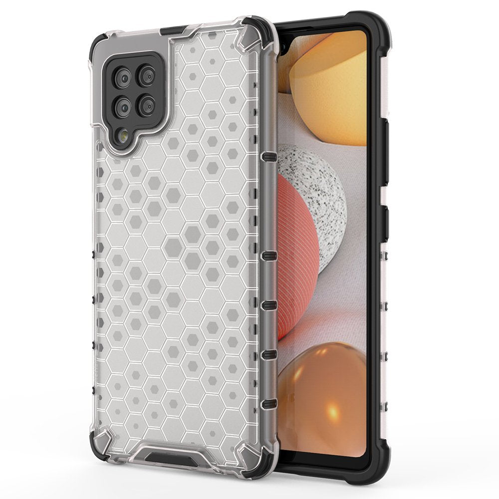 Skaidrus Honeycomb dėklas Samsung Galaxy A42 5G -- Samsung Galaxy A42