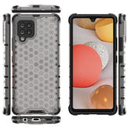 Skaidrus Honeycomb dėklas Samsung Galaxy A42 5G -- Samsung Galaxy A42