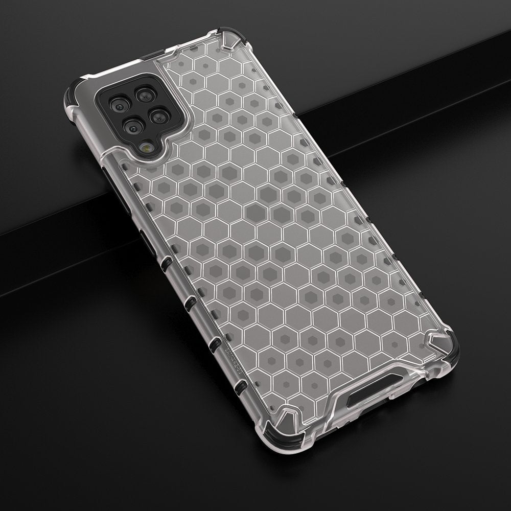 Skaidrus Honeycomb dėklas Samsung Galaxy A42 5G -- Samsung Galaxy A42