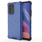 Korio rašto dėklas Xiaomi Redmi K40 / Poco F3 – mėlynas -- Xiaomi Redmi K40 Pro+