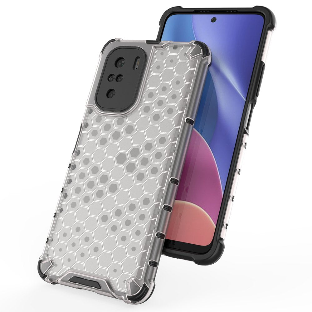 Korio rašto dėklas Xiaomi Redmi K40 Pro+/K40/Poco F3 – raudonas -- Xiaomi Redmi K40 Pro+