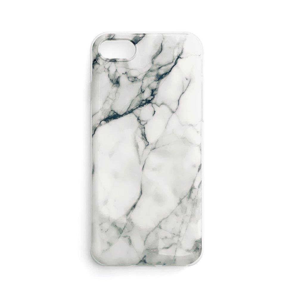 Wozinsky Marble TPU dėklas Samsung Galaxy A72 4G – baltas -- Samsung Galaxy A72