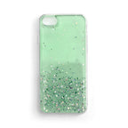 Wozinsky Star Glitter dėklas Xiaomi Redmi Note 9T 5G – žalias -- Xiaomi Redmi Note 9T