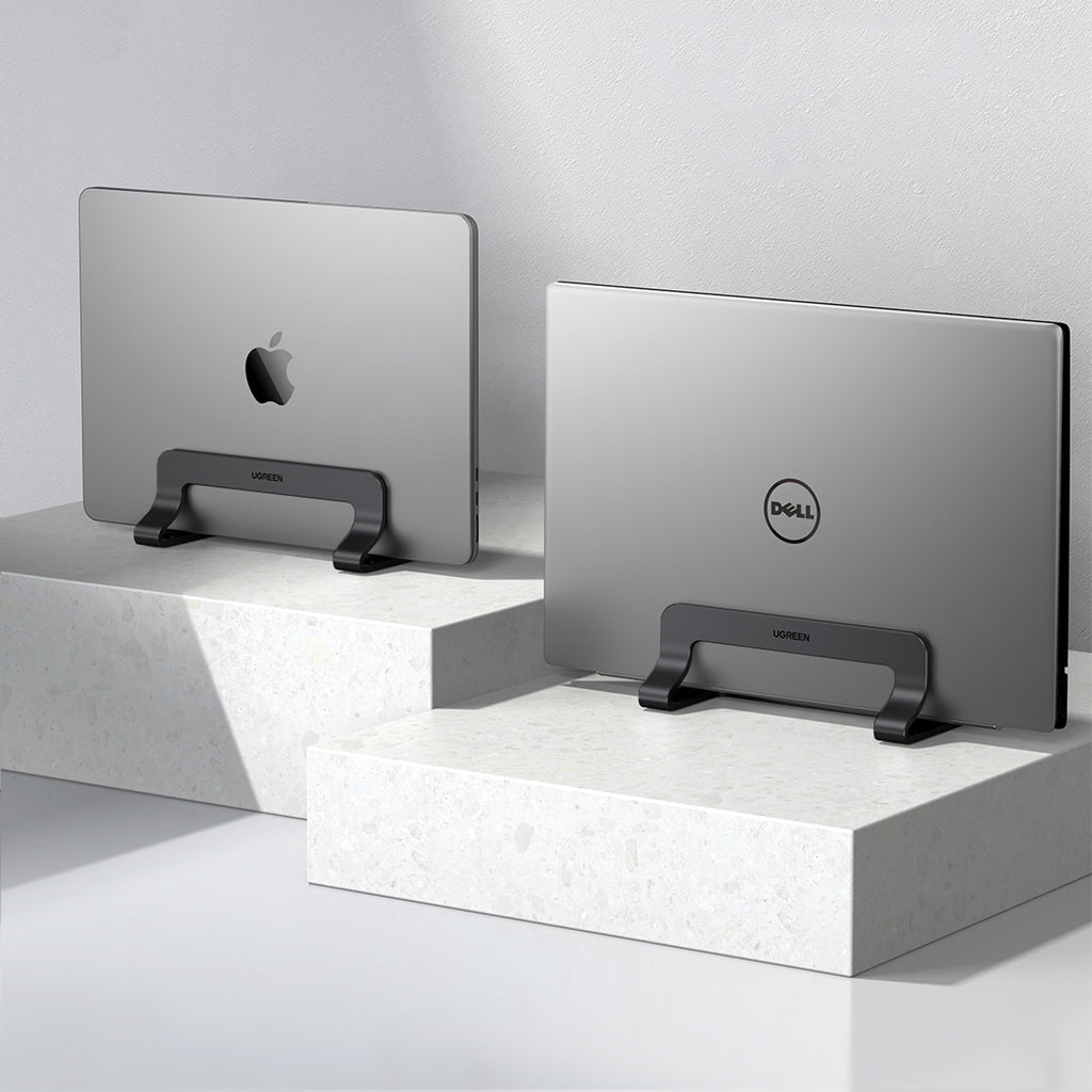 Ugreen aliuminio vertikalus stovas MacBook nešiojamajam kompiuteriui planšetei sidabrinis (20471 LP258) -- MacBook