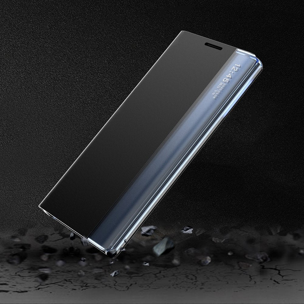 Atverčiamas Sleep Case dėklas su langu – Redmi K40 / Poco F3, mėlynas -- Xiaomi Redmi K40 Pro+