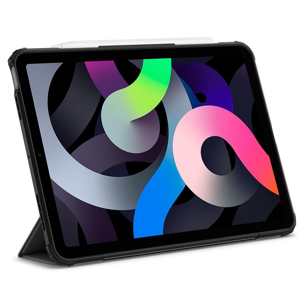 Spigen Ultra Hybrid Pro dėklas iPad Air 4/5/11'' 2024 – juodas -- iPad Air 4 (2020) / 5 2022 / 11" 2024