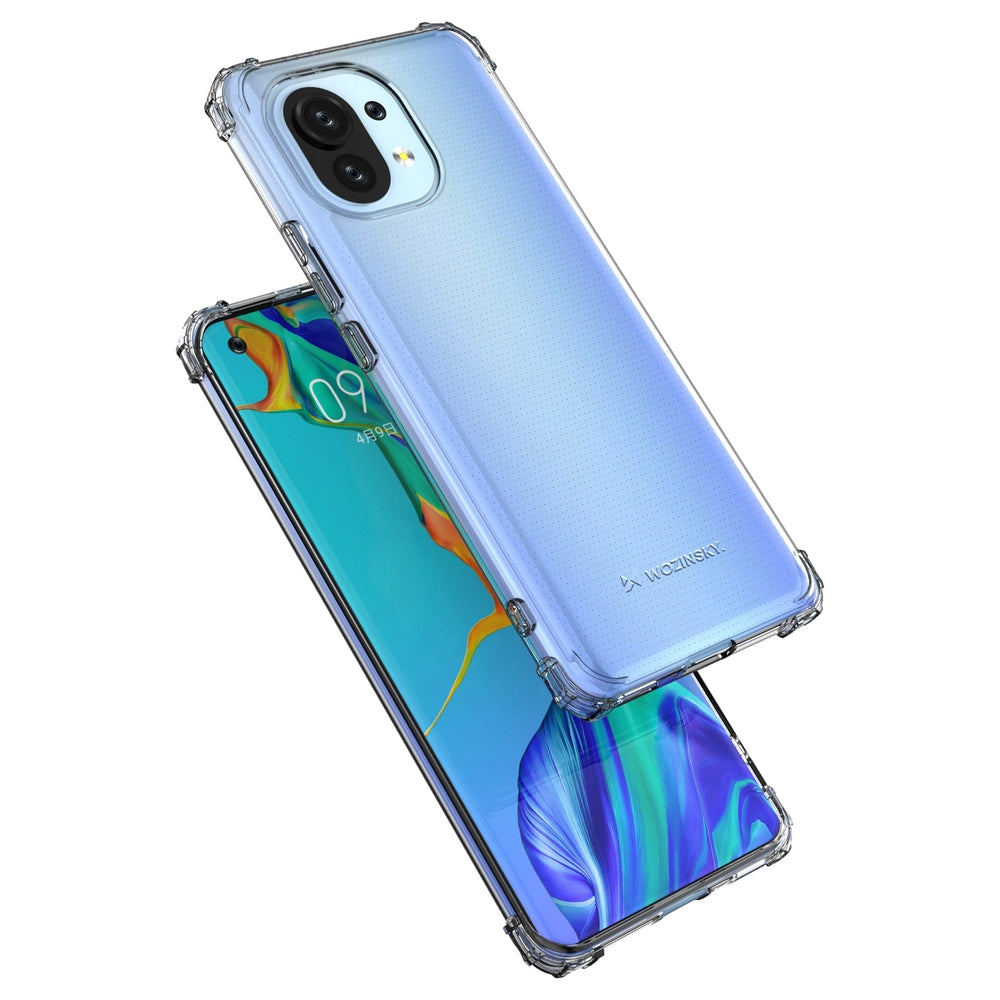 Wozinsky Anti Shock dėklas Xiaomi Mi 11 – skaidrus -- Xiaomi Mi 11