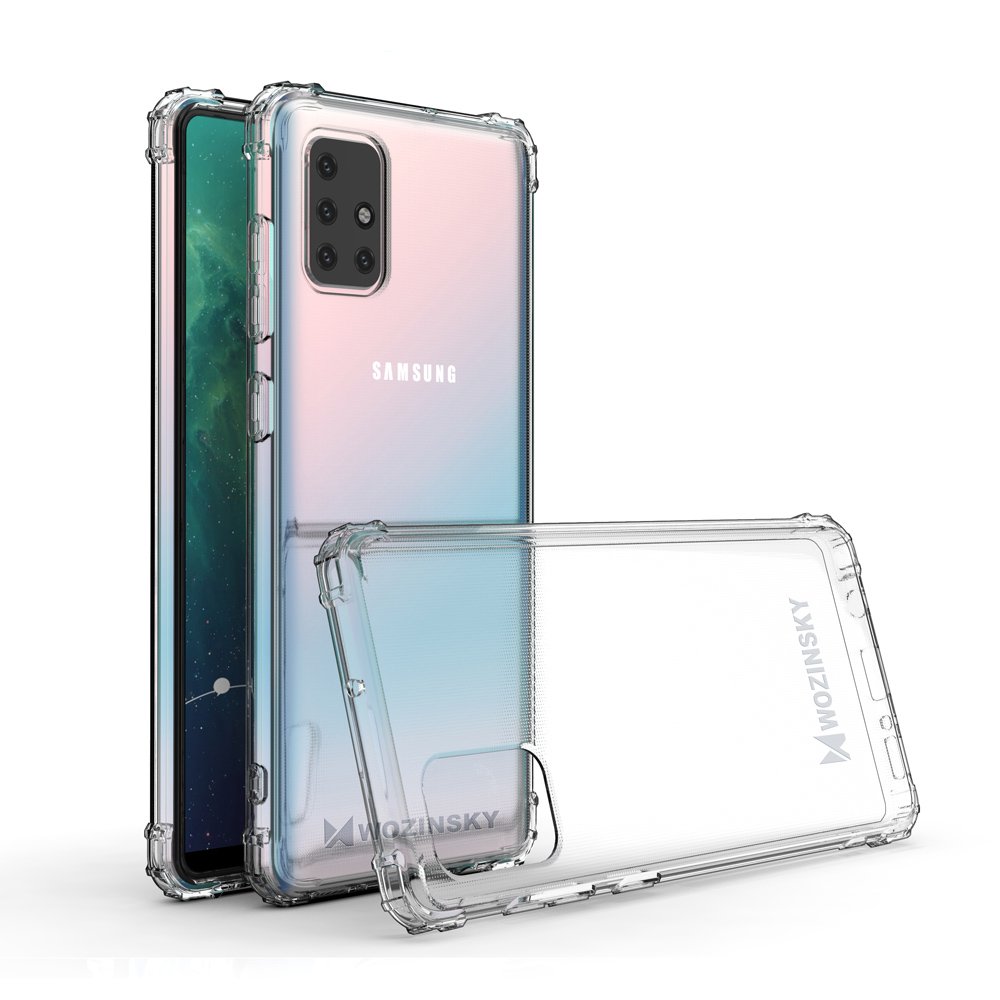 Wozinsky Anti Shock dėklas Samsung Galaxy A72 – skaidrus -- Samsung Galaxy A72