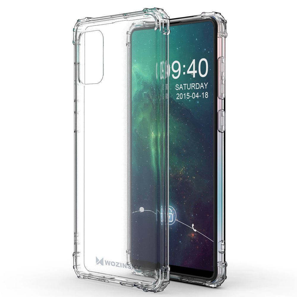 Wozinsky Anti Shock dėklas Samsung Galaxy A72 – skaidrus -- Samsung Galaxy A72