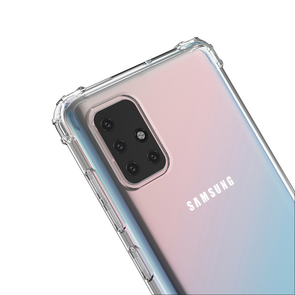 Wozinsky Anti Shock dėklas Samsung Galaxy A72 – skaidrus -- Samsung Galaxy A72