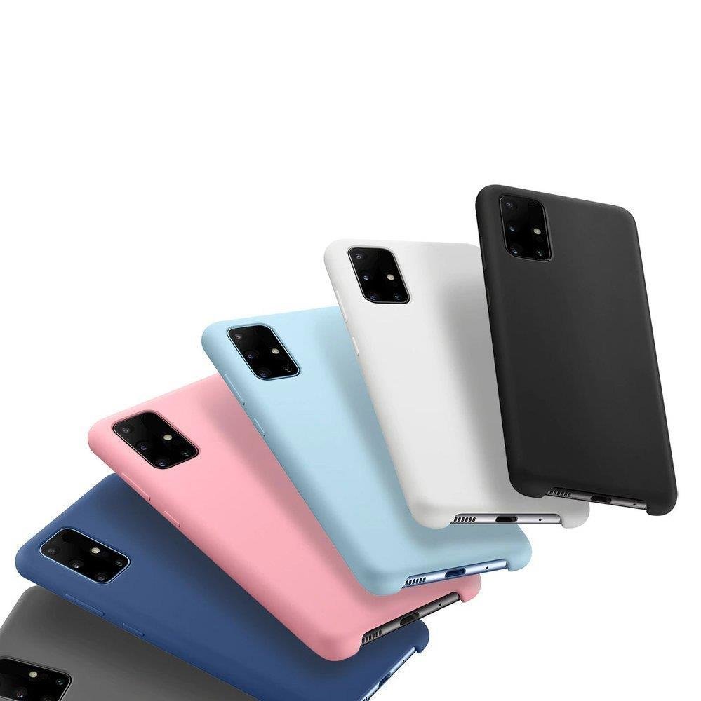 Skaidrus TPU dėklas Samsung Galaxy A02s – juodas -- Samsung Galaxy A02s