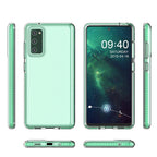 Skaidrus TPU dėklas Samsung Galaxy A02s – šviesiai rožinis -- Samsung Galaxy A02s