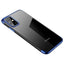 Skaidrus 0,3 mm TPU dėklas Samsung Galaxy A72 4G – mėlynas -- Samsung Galaxy A72