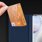 Dux Ducis Skin Pro Bookcase tipas case, skirtas Vivo X60 black -- Cell phone cases and covers