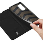 Dux Ducis Skin Pro Bookcase tipas case, skirtas Vivo X60 black -- Cell phone cases and covers