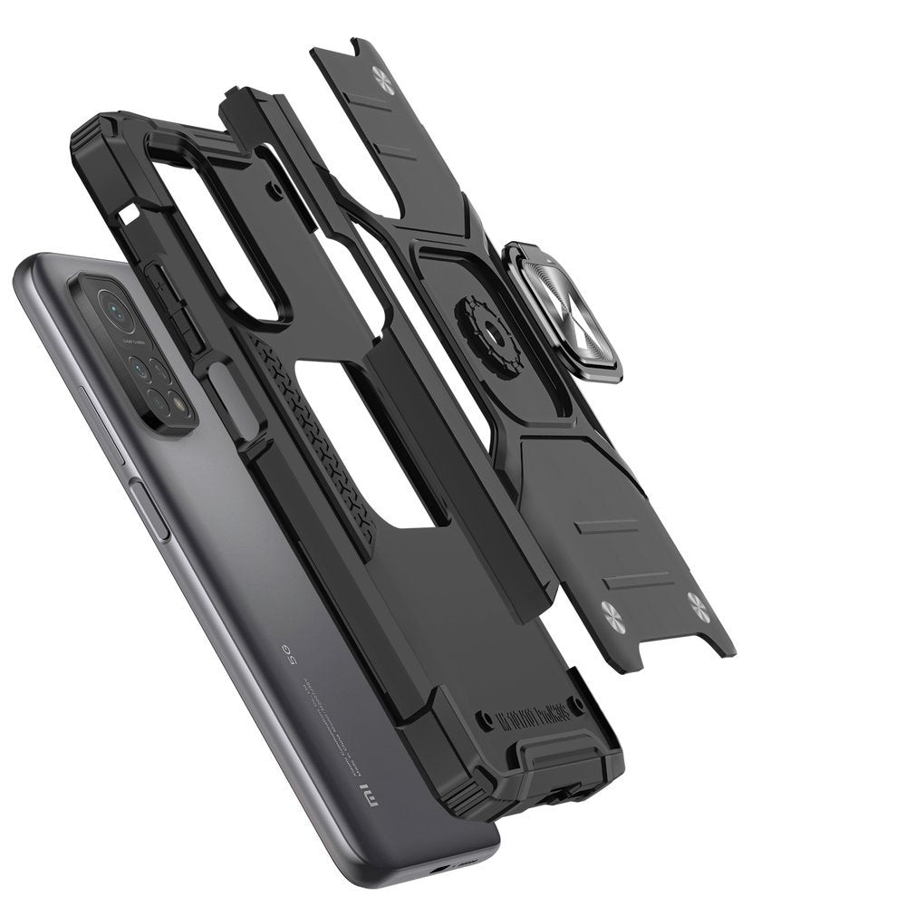 Wozinsky Ring Armor dėklas Samsung Galaxy A72 4G – mėlynas -- Samsung Galaxy A72