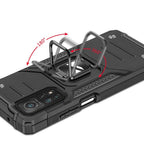 Wozinsky Ring Armor dėklas Samsung Galaxy A72 4G – mėlynas -- Samsung Galaxy A72