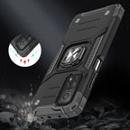 Wozinsky Ring Armor dėklas Samsung Galaxy A72 4G – mėlynas -- Samsung Galaxy A72