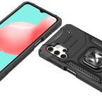 Wozinsky Ring Armor dėklas Samsung Galaxy A32 5G – juodas -- Samsung Galaxy A32