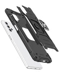 Wozinsky Ring Armor dėklas Samsung Galaxy A32 5G – juodas -- Samsung Galaxy A32