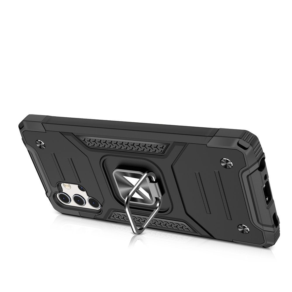 Wozinsky Ring Armor dėklas Samsung Galaxy A32 5G – juodas -- Samsung Galaxy A32