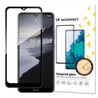 Wozinsky Tempered Glass Full Glue Super Tough Screen Protector Full Coveraged su Frame Case Friendly, skirtas Nokia 2.4...