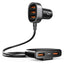 Joyroom greitas automobilinis įkroviklis 5x USB 6.2 A su prailginimo laidu juodas (JR-CL03)