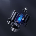 Joyroom greitas automobilinis įkroviklis 5x USB 6.2 A su prailginimo laidu juodas (JR-CL03)
