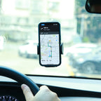 Joyroom automobilinis telefono laikiklis JR-ZS259 su teleskopine ištraukiama ranka prietaisų skydeliui ir priekiniam...
