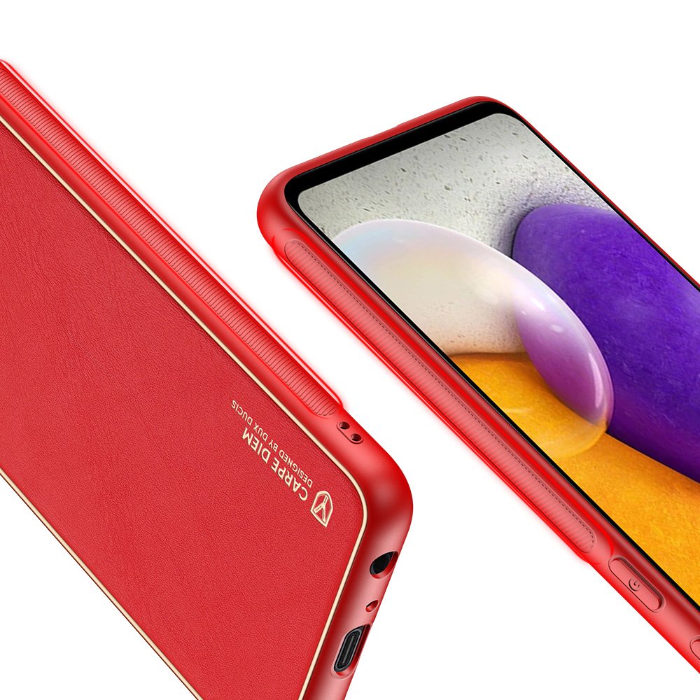 Dux Ducis Yolo dėklas Samsung Galaxy A72 4G – raudonas -- Samsung Galaxy A72