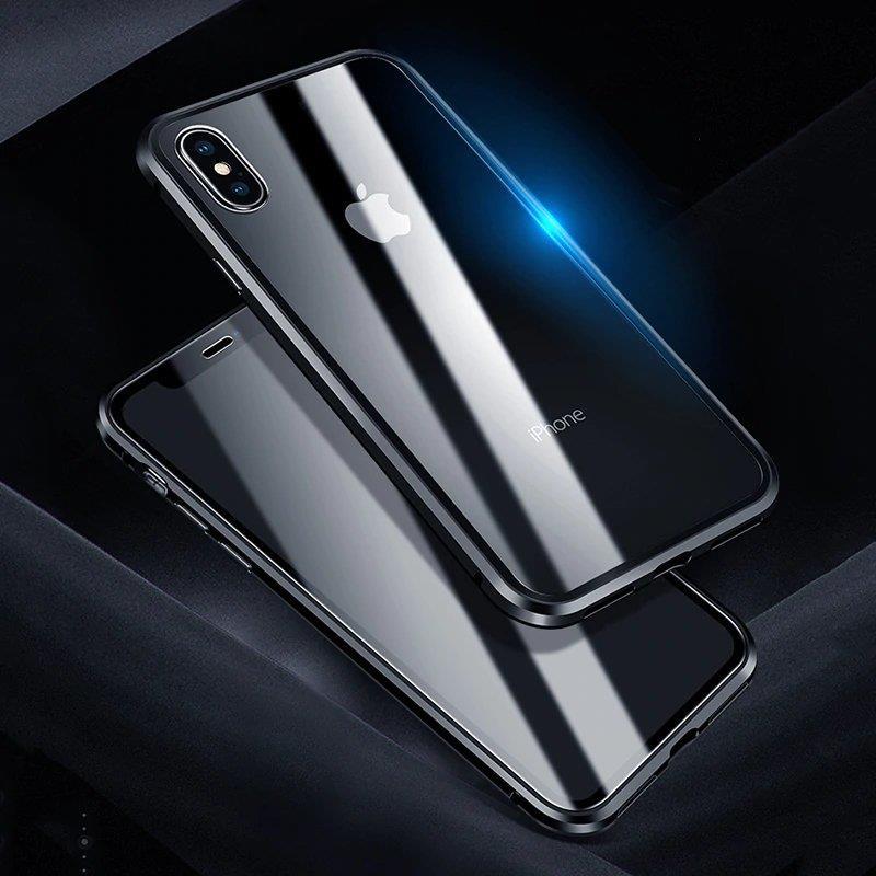 Magnetinis 360° dėklas Samsung Galaxy A72 4G – juodas -- Samsung Galaxy A72