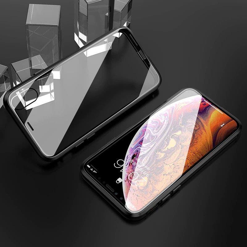 Magnetinis 360° dėklas Samsung Galaxy A72 4G – juodas -- Samsung Galaxy A72