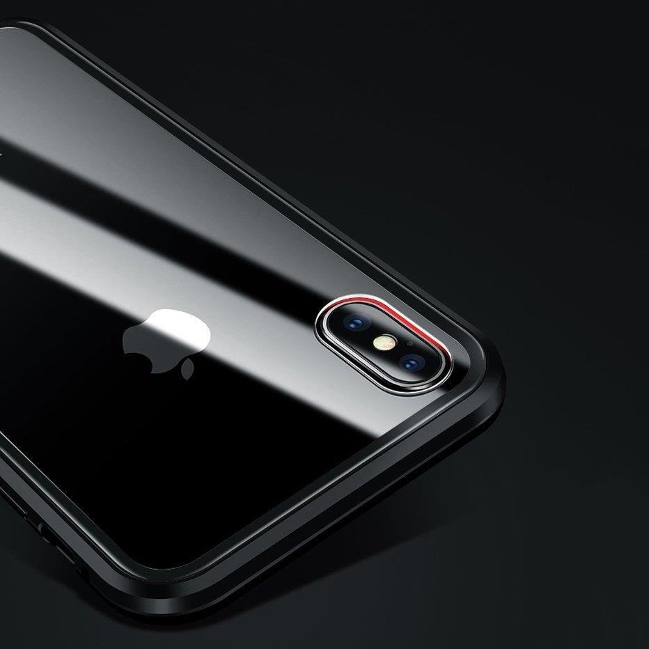 Magnetinis 360° dėklas Samsung Galaxy A72 4G – juodas -- Samsung Galaxy A72