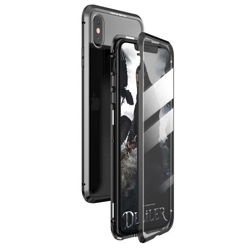 Magnetinis 360° dėklas Samsung Galaxy A72 4G – juodas -- Samsung Galaxy A72