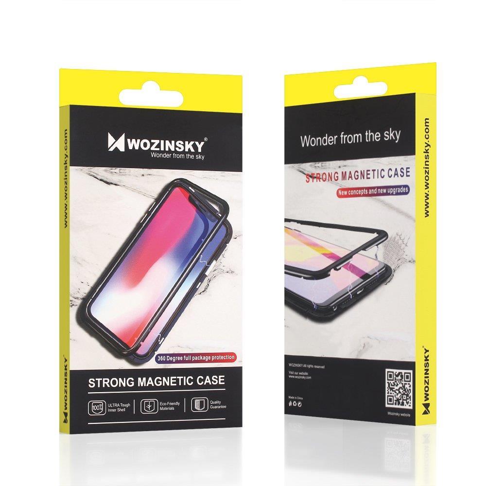 Magnetinis 360° dėklas Samsung Galaxy A72 4G – juodas -- Samsung Galaxy A72