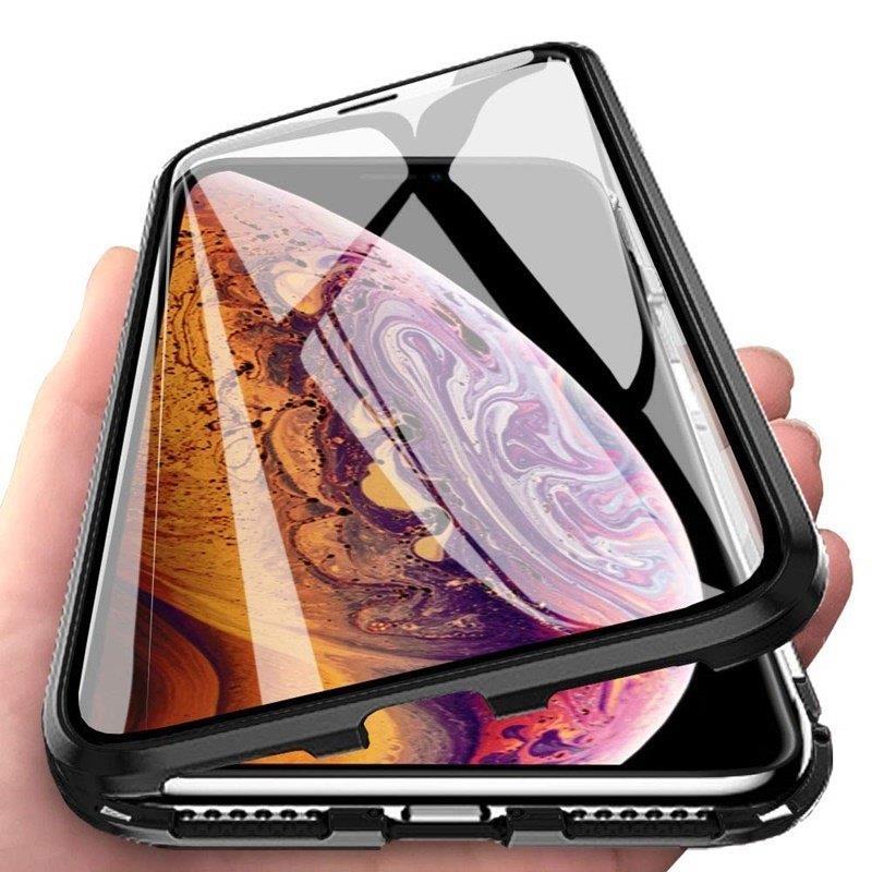 Magnetinis 360° dėklas Samsung Galaxy A72 4G – juodas -- Samsung Galaxy A72
