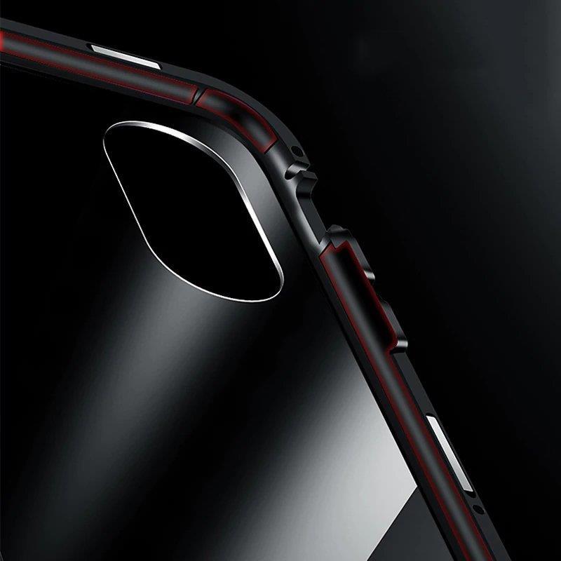 Magnetinis 360° dėklas Samsung Galaxy A72 4G – juodas -- Samsung Galaxy A72