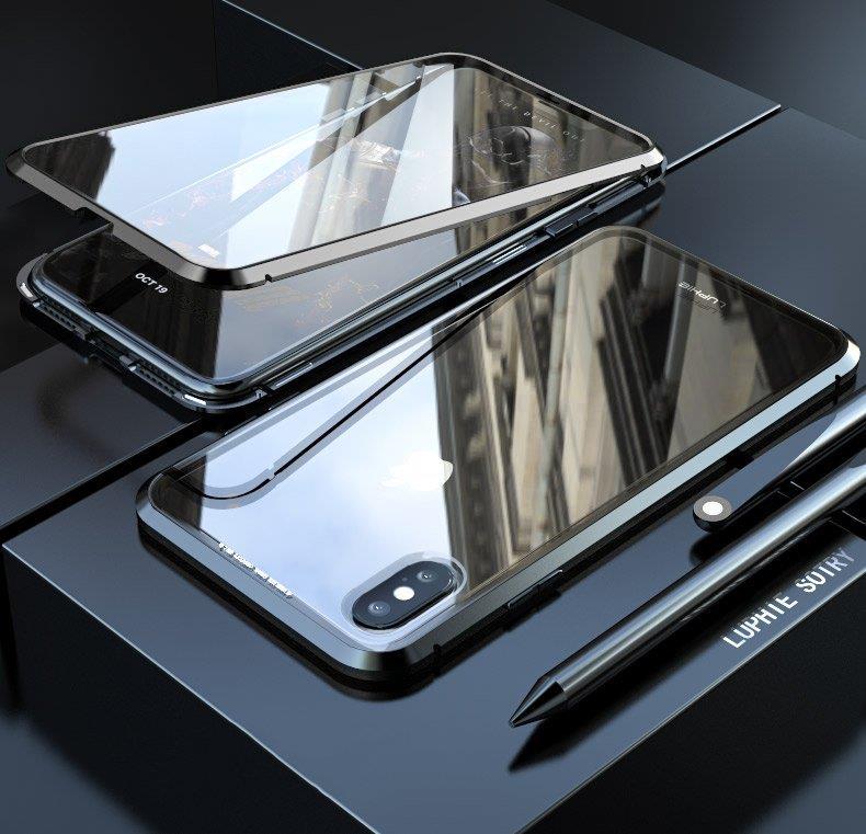 Magnetinis 360° dėklas Samsung Galaxy A72 4G – juodas -- Samsung Galaxy A72