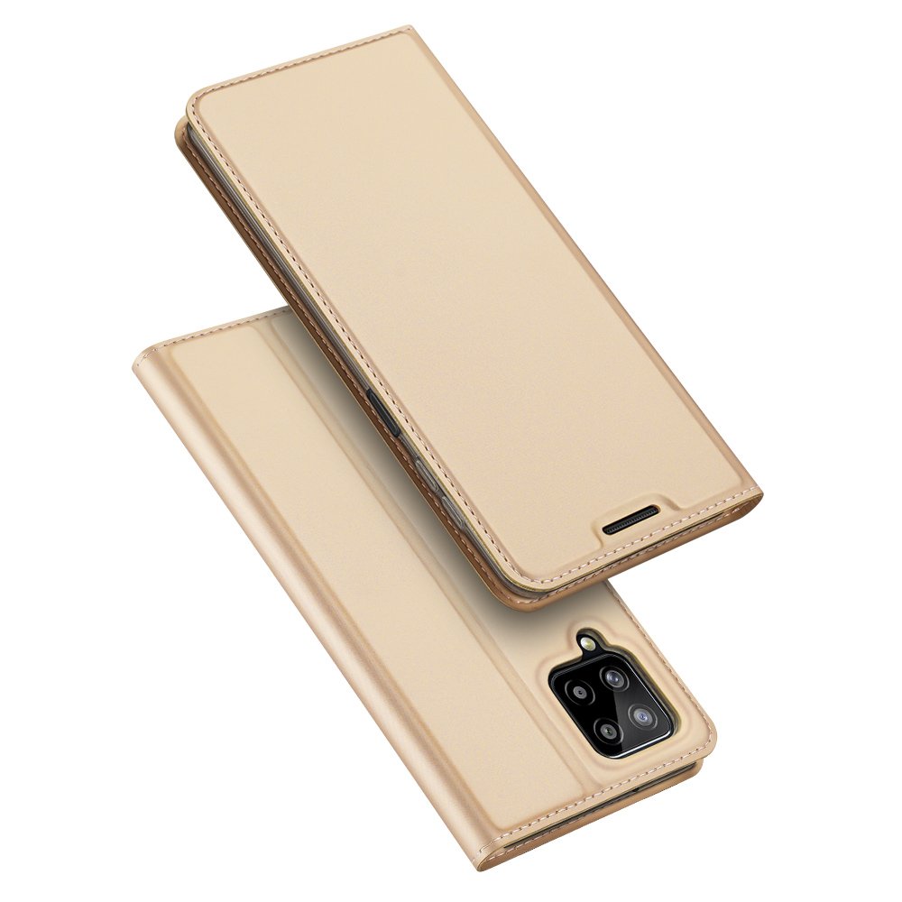 Dux Ducis Skin Pro dėklas Galaxy A22 4G – auksinis -- Samsung Galaxy A22
